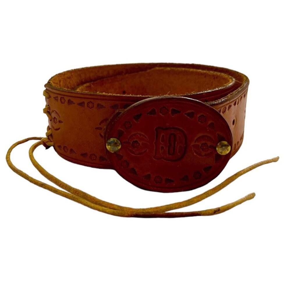 One-Of-A-Kind Dyna Buckle Solid Brass Handmade Belt